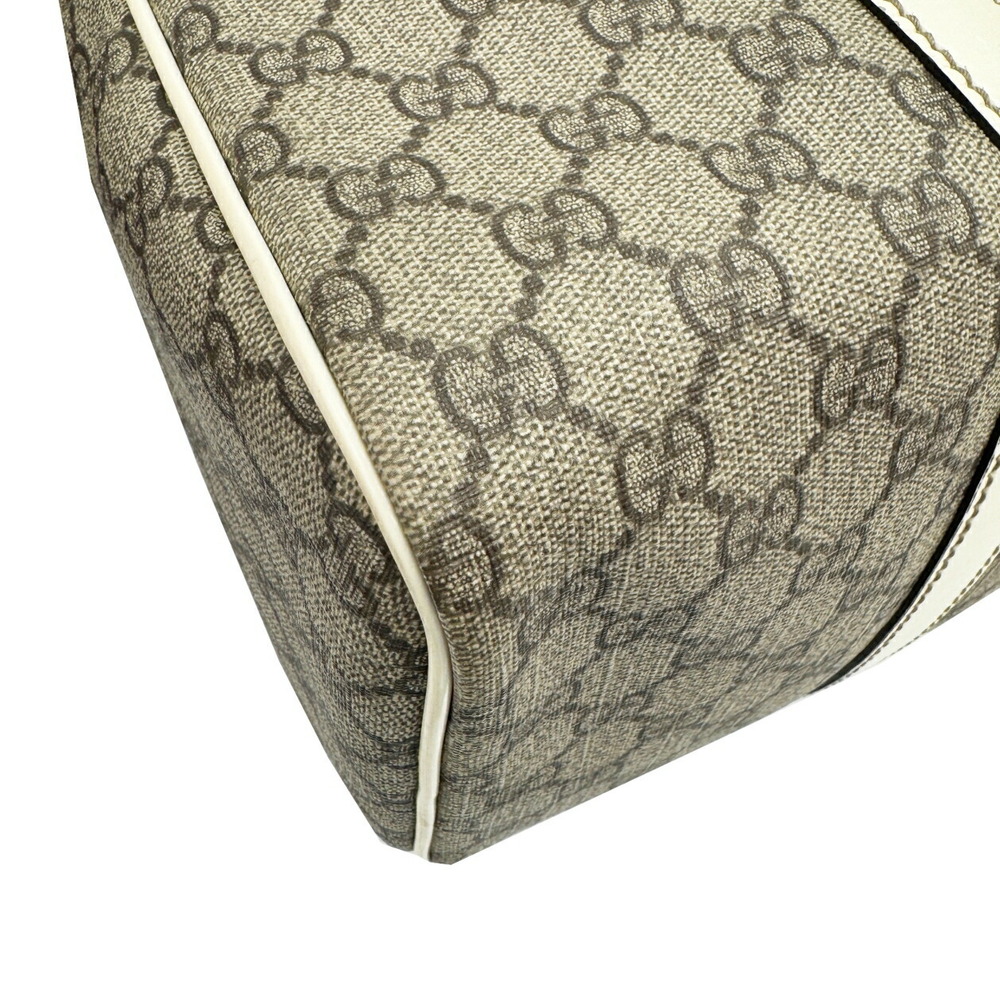 GUCCI Boston Bag GG Supreme Handbag - Picture 8 of 11